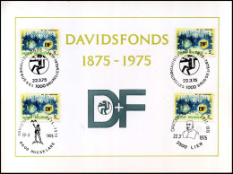 1757 - Davidsfonds - Souvenir Cards - Joint Issues [HK]