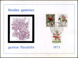1749/51 - Gentse Floraliën / Floralies Gantoises - Cartes Souvenir – Emissions Communes [HK]