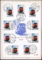 1488 - Dag Van De Postzegel / Journée De La Timbre 1969 - Cartes Souvenir – Emissions Communes [HK]