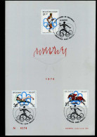 1800/02 - Olympische Spelen Montreal 1976 - Cartoline Commemorative - Emissioni Congiunte [HK]