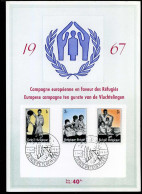1410/12 - Europese Campagne Ten Gunste Van De Vluchtelingen - Herdenkingskaarten - Gezamelijke Uitgaven [HK]