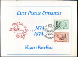 1729/30 - UPU - Eeuwfeest / Centenaire - Souvenir Cards - Joint Issues [HK]