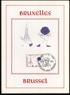 1909 - Brussel / Bruxelles - Toeristische / Touristique - Souvenir Cards - Joint Issues [HK]