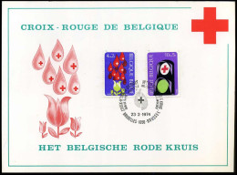 1705/006 - Rode Kruis / Croix Rouge - Erinnerungskarten – Gemeinschaftsausgaben [HK]