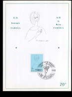 1546 - Stichting Koningin Fabiola / Fondation Reine Fabiola - Herdenkingskaarten - Gezamelijke Uitgaven [HK]