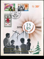 1360/62 - Rerum Novarum 1891 - (gescheurd / Déchiré) - Cartoline Commemorative - Emissioni Congiunte [HK]