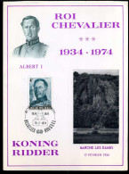1704 - Koning Albert I - Roi Albert I - Erinnerungskarten – Gemeinschaftsausgaben [HK]