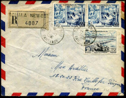 Registered Cover To France - Cameroon (1960-...)