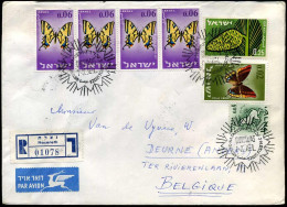 Registered Cover To Deurne, Belgium - Lettres & Documents