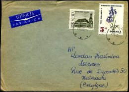 Cover To  Belgium - Lettres & Documents