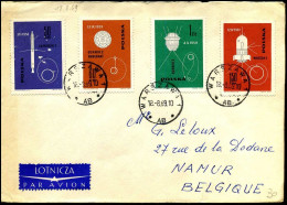 Cover To  Namur, Belgium - Lettres & Documents