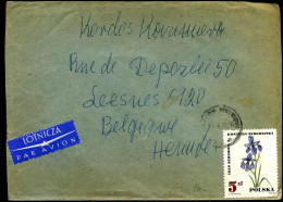 Cover To Belgium - Cartas & Documentos