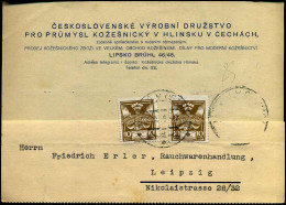 Postcard To Leipzig, Germany - Cartas & Documentos