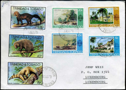 Cover To Luxemburg - Trinidad & Tobago (1962-...)