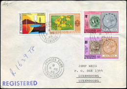 Registered Cover To Luxemburg - Trinité & Tobago (1962-...)