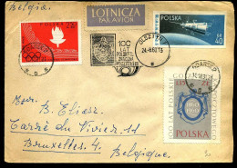 Cover To Brussel, Belgium - Storia Postale