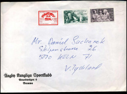 Cover - 'üngby Kungliga Sportklubb' - Storia Postale