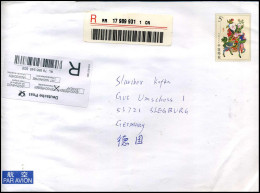 Registered Cover To Siegburg, Germany - Cartas & Documentos