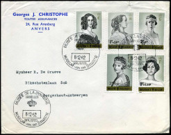 Cover Naar Borgerhout - 'Georges J. Christophe, Antwerpen' - 1233/38 (-1234) - Lettres & Documents