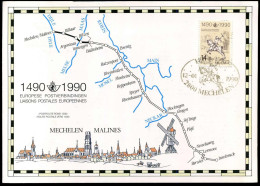 2350 HK - Innsbruck-Mechelen - Cartoline Commemorative - Emissioni Congiunte [HK]