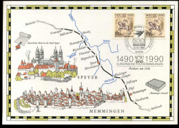 2350 HK - Innsbruck-Mechelen - Bundespost + Bundespost Berlin - Souvenir Cards - Joint Issues [HK]