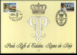 2706 HK - Paola, Gemeenschappelijke Uitgifte Met Italië - Cartoline Commemorative - Emissioni Congiunte [HK]