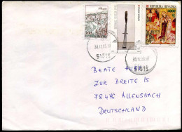 Cover To Allensbach, Germany - Kroatië