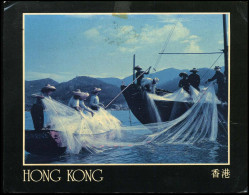 Postcard From Hong Kong To Ruppichteroth, Germany (large Format) - Otros & Sin Clasificación