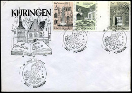 2054/59  Op Envelop -- Stempel : De Jonge Filatelist, Kuringen - Covers & Documents
