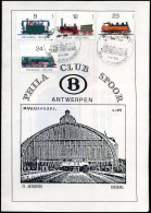 2170/73 + BL61 - Phila Club Spoor Antwerpen - Covers & Documents