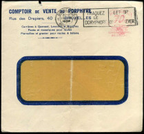 Cover - 'Comptoir De Vente Du Porphyre, Bruxelles' - Briefe U. Dokumente