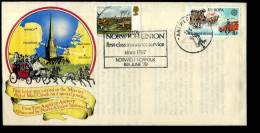 1930 - Europa CEPT 1979 - Norwich Union Insurance, From East Anglia To Antwerp - Storia Postale