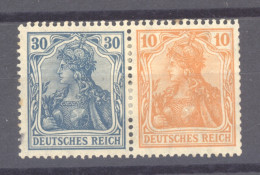 Allemagne -  Se Tenant  :  Mi  W  19  * - Postzegelboekjes & Se-tenant