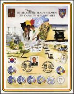 2532 - De Belgische Blauwhelmen / Les Casques Bleus Belges - Cartoline Commemorative - Emissioni Congiunte [HK]