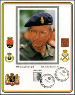 2520 - Z.M. Koning Boudewijn I - S.M.  Le Roi Baudouin Ier - Souvenir Cards - Joint Issues [HK]
