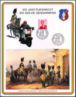 2560 - 200 Jaar Rijkswacht / 200 Ans De Gendarmerie - Cartas Commemorativas - Emisiones Comunes [HK]
