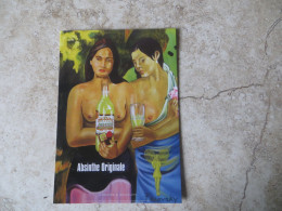 CPM Art Alcool - Hommage à Gauguin Deux Vahinés Semi Nues Tenant Une Bouteille D' Absinthe Illustrateur PACOVAKY Neuve - Sonstige & Ohne Zuordnung