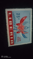 LİBERİA-1984         25   CENT        AİR MAİL      UNUSED - Liberia