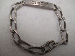 Bracelet  Argent  Avec Poiçon - CINDY - Superbe  état - Armbänder
