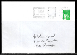 P262 - LETTRE PARIS ARMEES 01 DU 18/08/04 - Cartas & Documentos