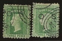 New South Wales      .   SG    .   O 22  2x    .   O      .     Cancelled - Used Stamps
