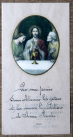 1 Image Pieuse Celluloïd (Communion Solennelle 1938) - Devotion Images
