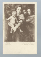 CPA - Arts - Tableaux - Pisa - Andrea Del Sarto - La Madonna Col Figlio - Non Circulée - Malerei & Gemälde