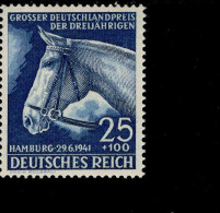 Deutsches Reich 779 Deutsches Derby MLH Falz * - Unused Stamps