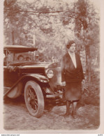 TORPEDO DELAGE TYPE DI 1922 ET PIN UP - Automobile