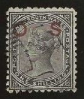New South Wales      .   SG    .   O 33b    .   O      .     Cancelled - Used Stamps