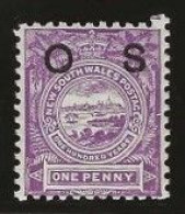 New South Wales      .   SG    .   O 39a    .   *      .     Mint-hinged - Mint Stamps