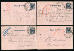 Berlin, 1897, RU 3, Brief - Otros & Sin Clasificación