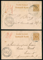 Berlin, 1891, RP 8, Brief - Sonstige & Ohne Zuordnung
