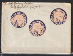 Feldpostbrief Mit Seltener Vignette (0732) - Used Stamps